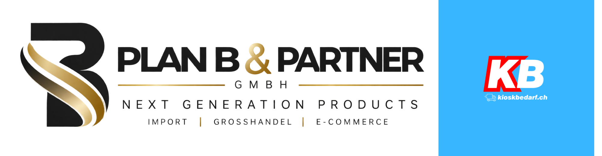 Plan B & Partner GmbH – Kioskbedarf.ch Logo